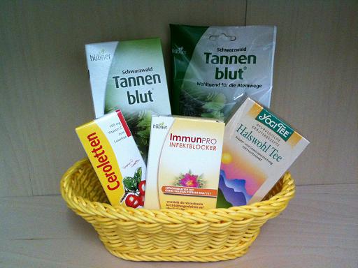 Geschenkkorb Erkältung